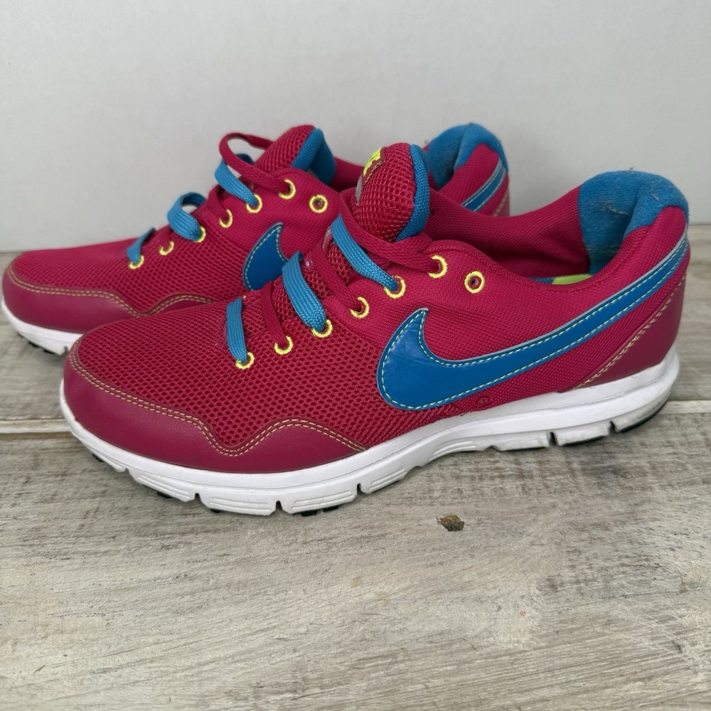 Nike Athletic Shoes in Pink and Blue